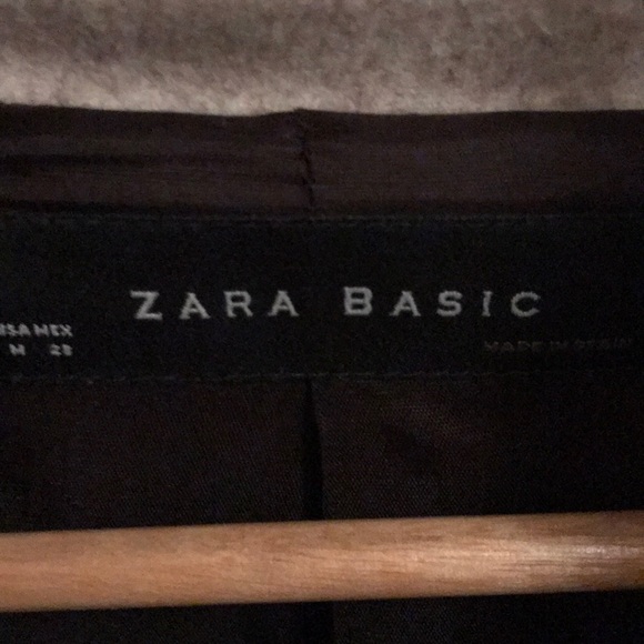 Gray Zara basic coat - Picture 2 of 2